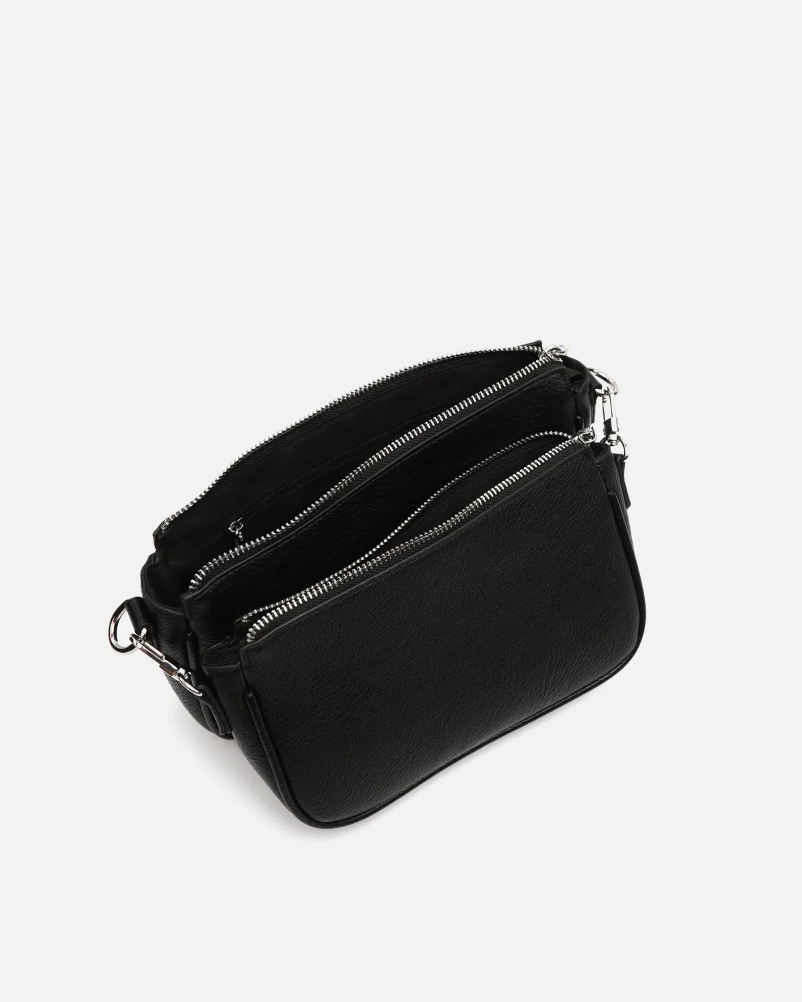 Bolso bandolera con compartimento extraíble