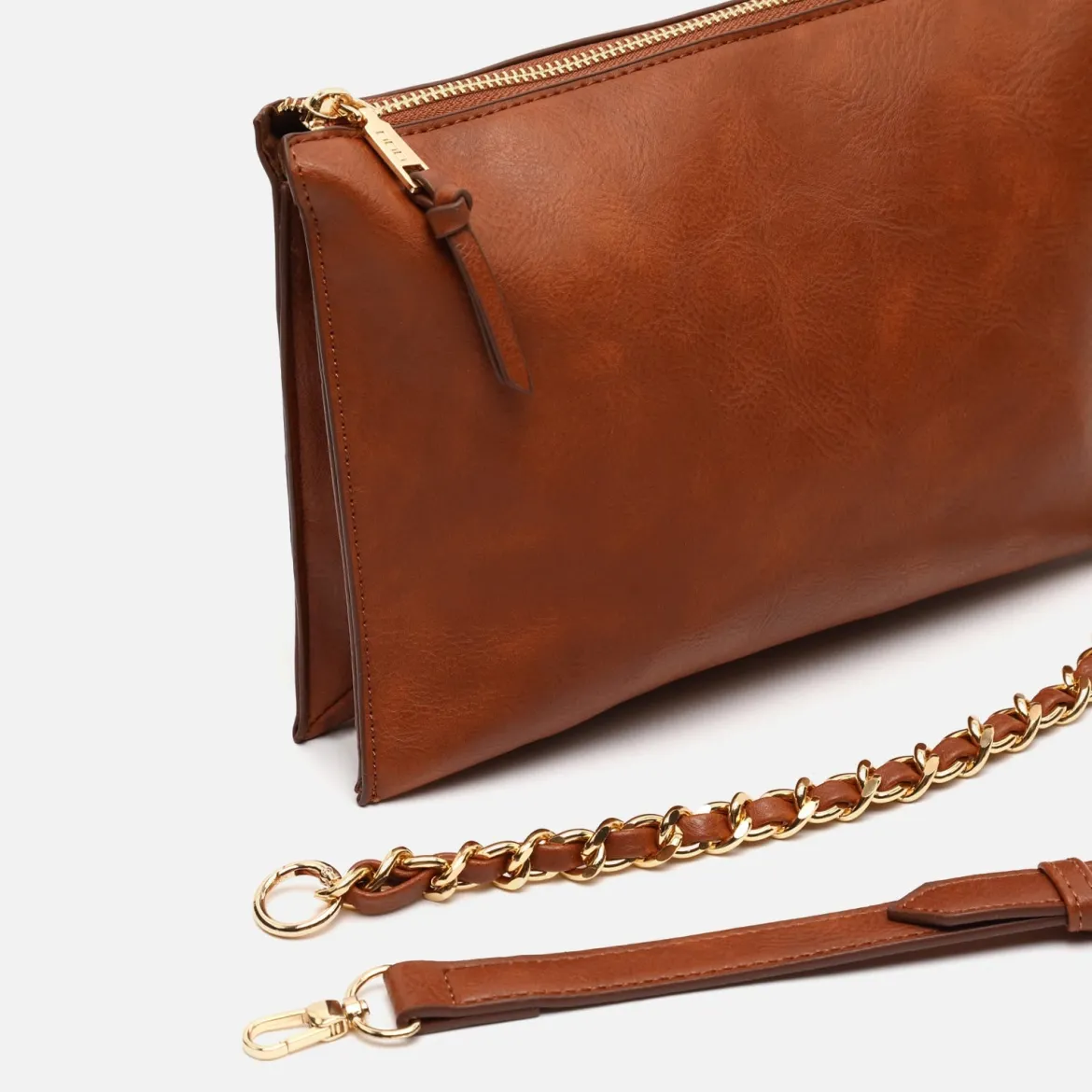 Bolso bandolera con doble asa