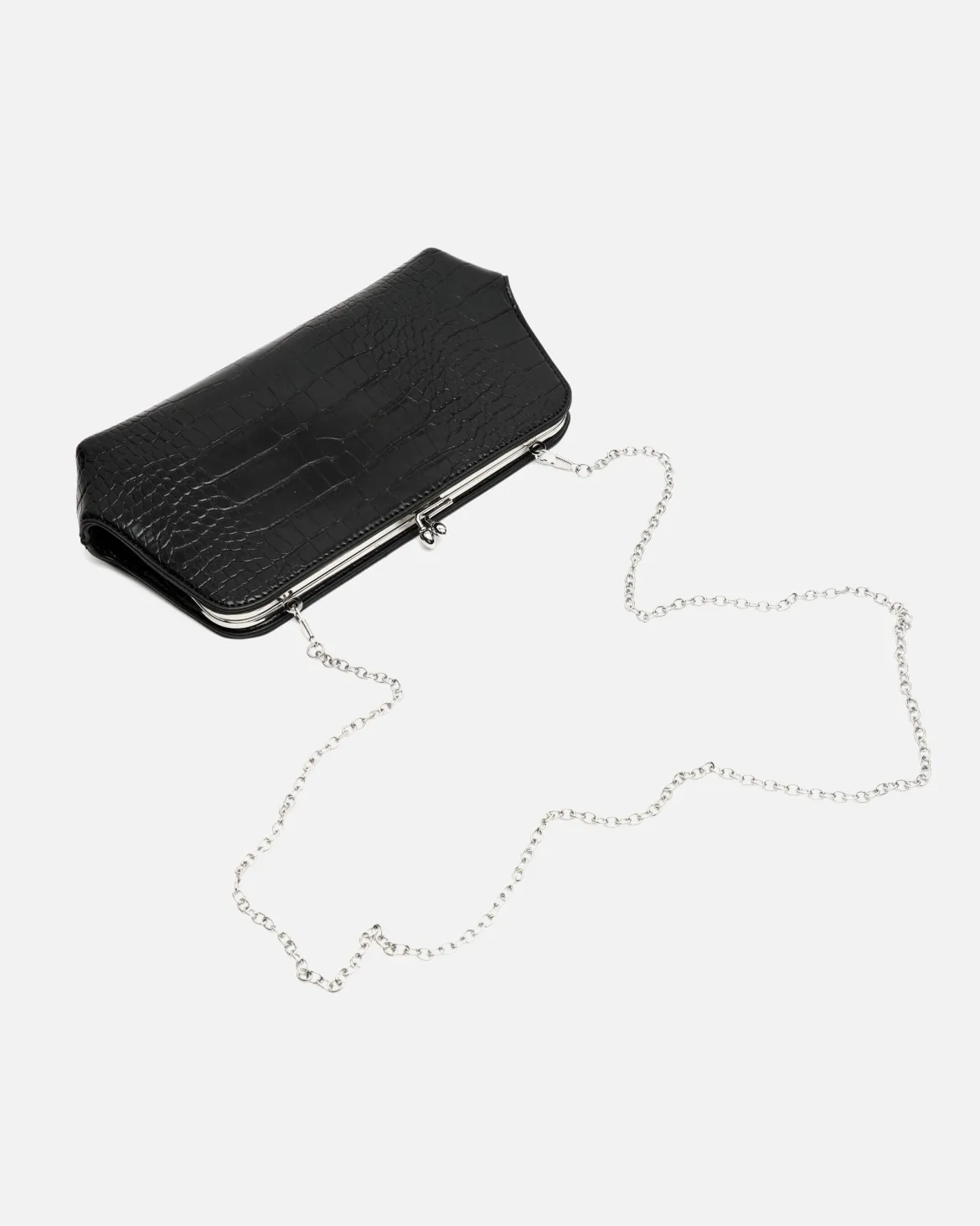 Bolso de fiesta con cadena bandolera extraíble