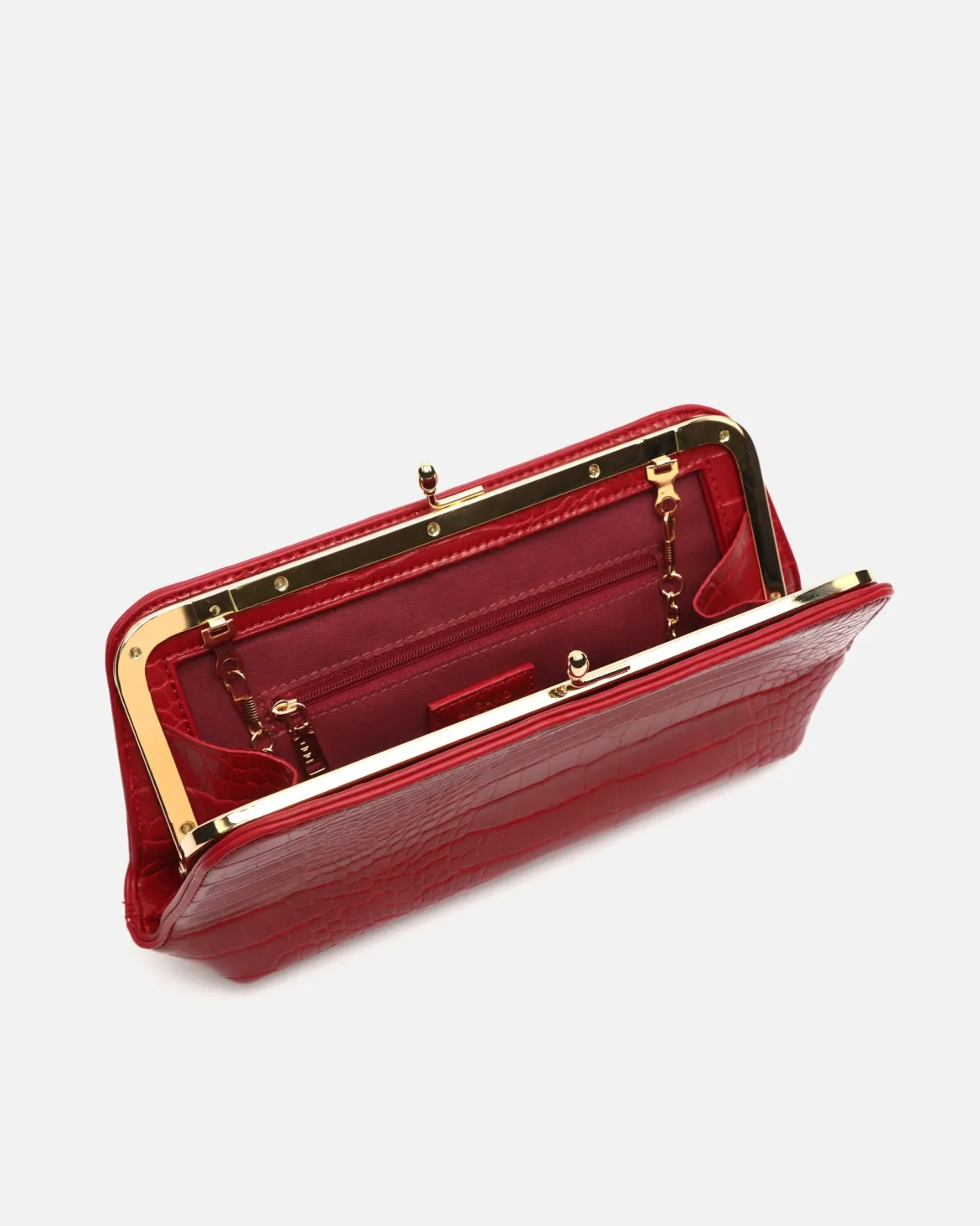 Bolso de fiesta con cadena bandolera extraíble