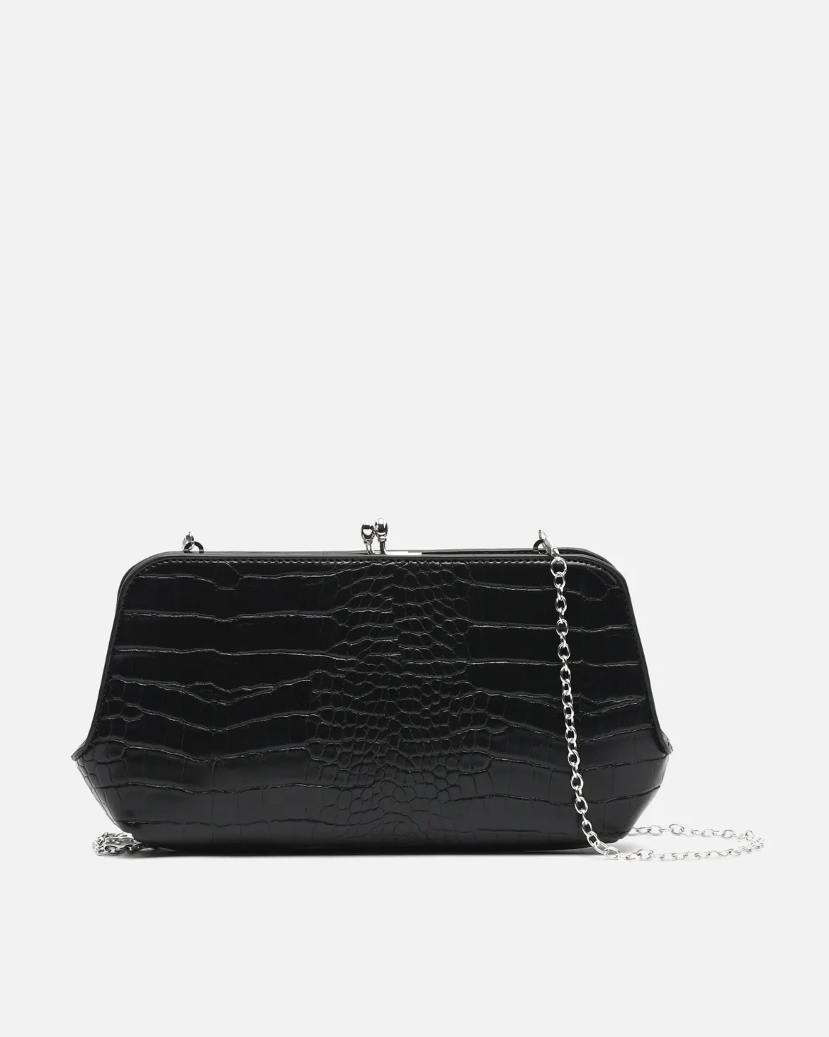 Bolso de fiesta con cadena bandolera extraíble