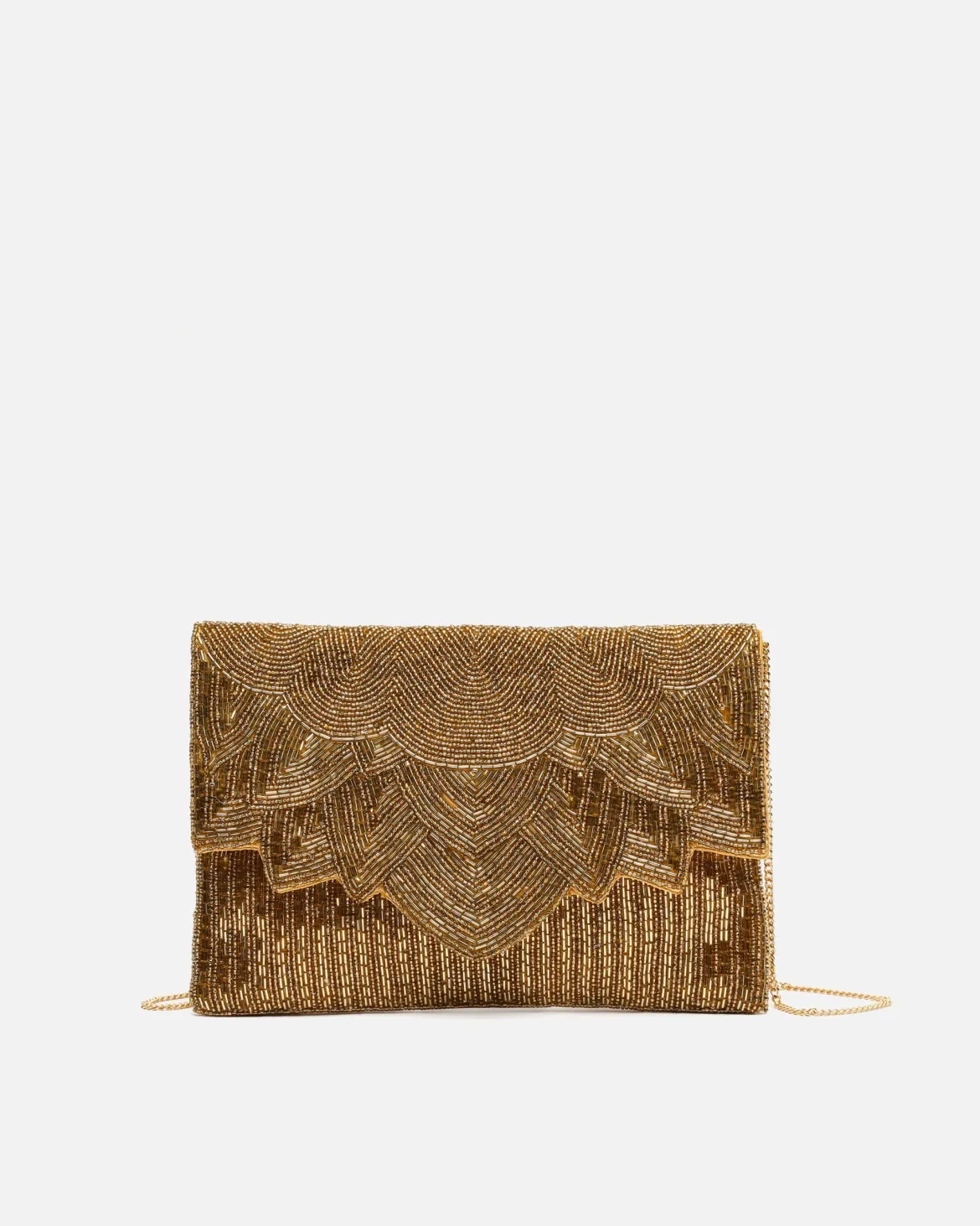 Bolso de fiesta pequeño con abalorios