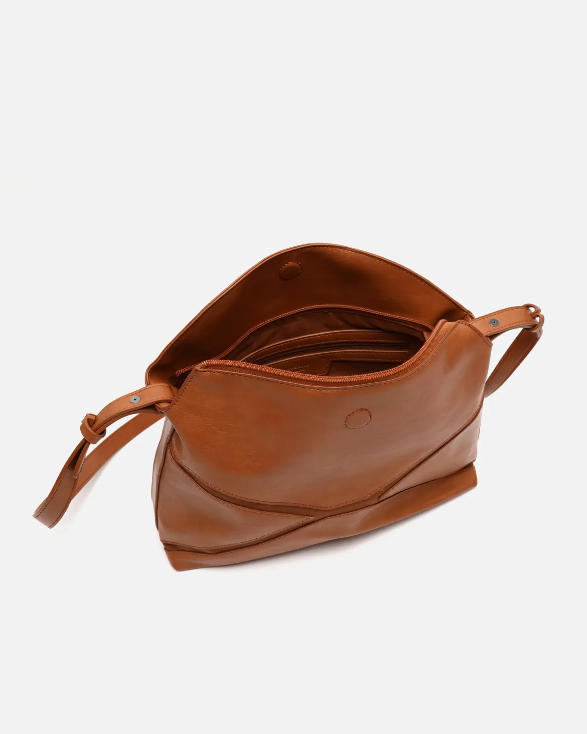Bolso de hombro con asa bandolera extraíble