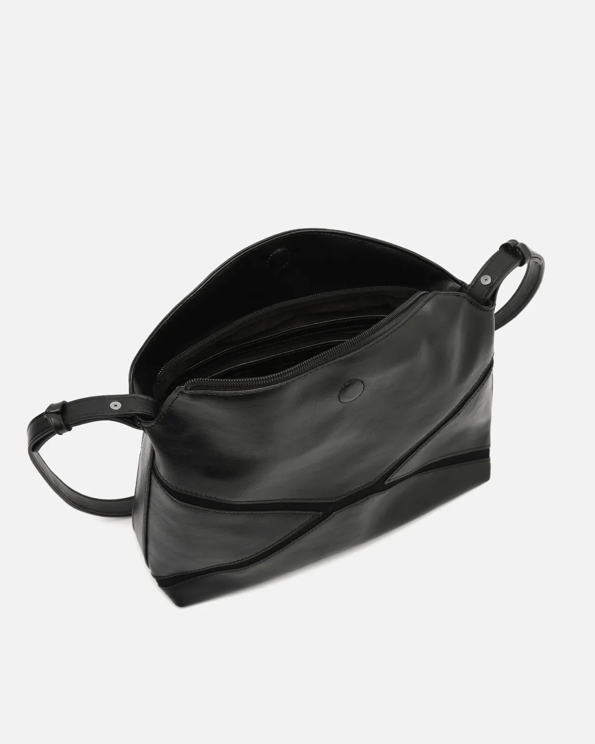 Bolso de hombro con asa bandolera extraíble