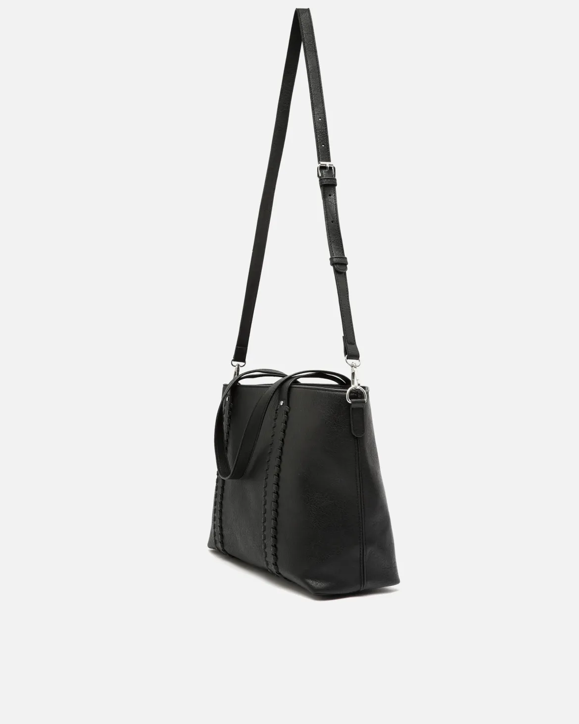 Bolso shopper grande con asa bandolera extraíble