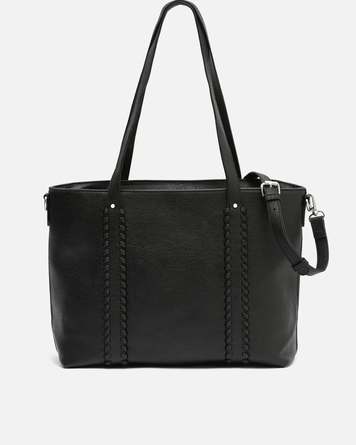 Bolso shopper grande con asa bandolera extraíble