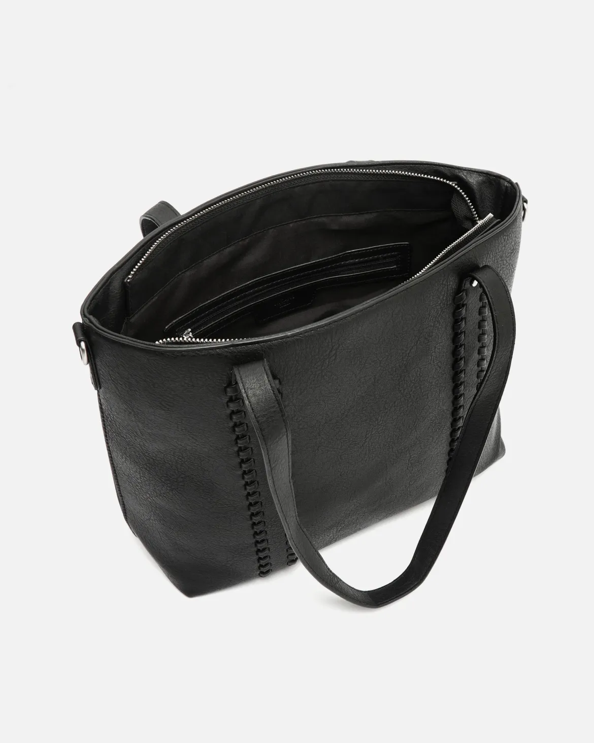 Bolso shopper grande con asa bandolera extraíble