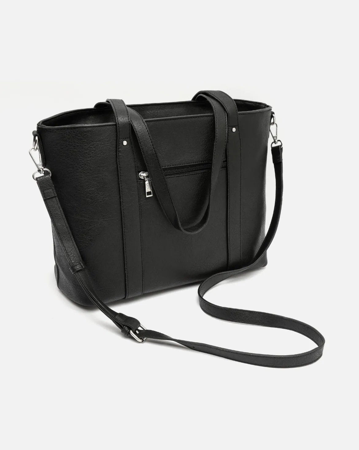 Bolso shopper grande con asa bandolera extraíble