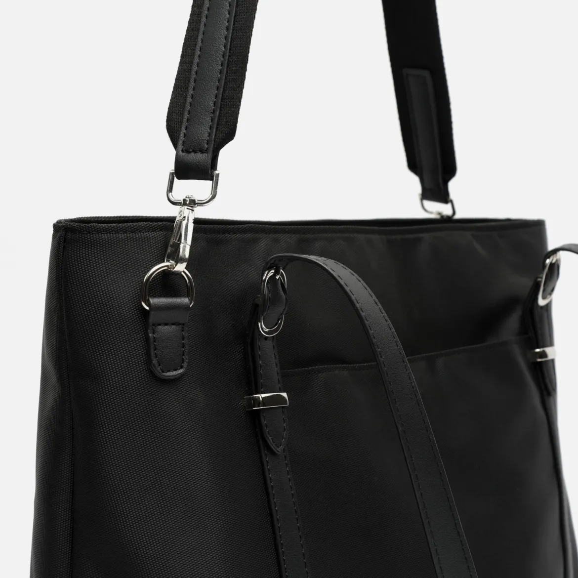 Bolso shopper grande con bolsillo para portaordenador 15 pulgadas