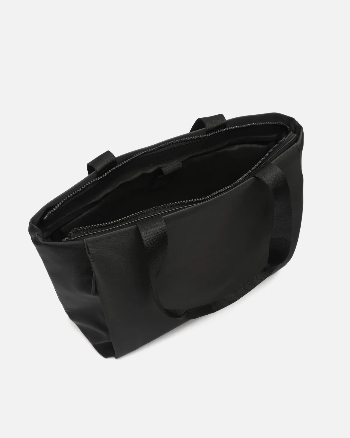 Bolso shopper grande en nylon con bolsillo para portátil 15 pulgadas
