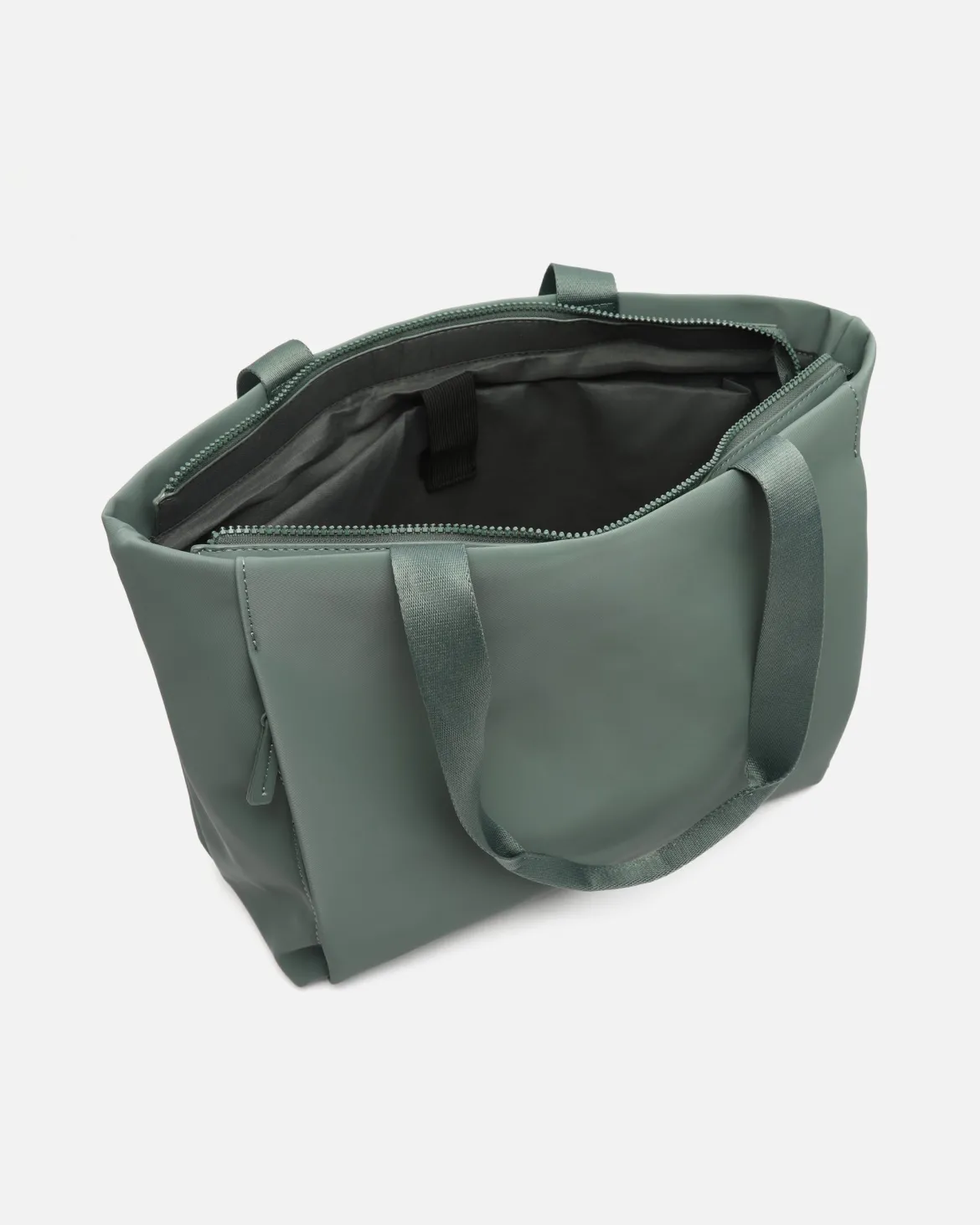 Bolso shopper grande en nylon con bolsillo para portátil 15 pulgadas