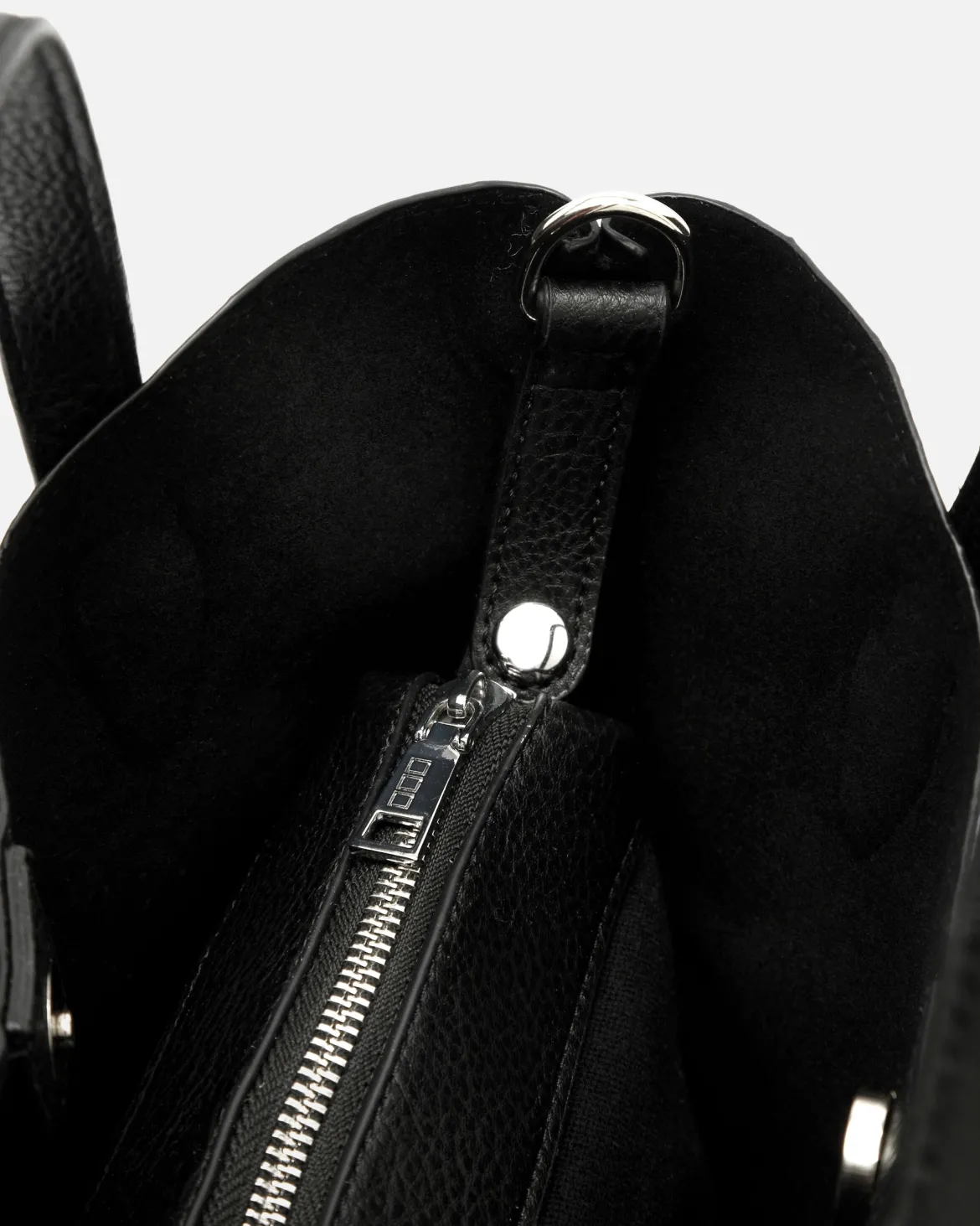 Bolso tote pequeño con neceser y asa bandolera extraíble