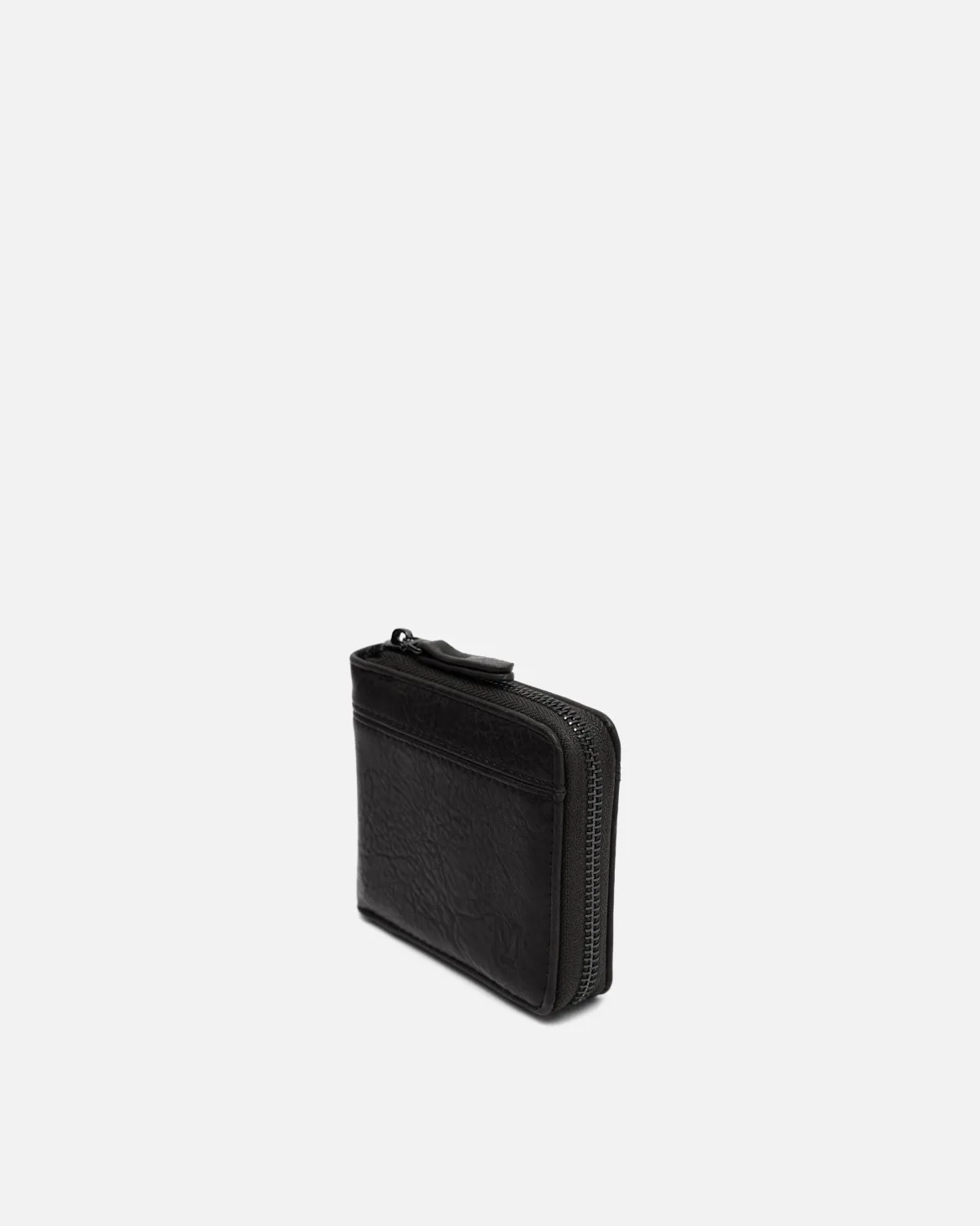 Cartera con cierre de cremallera y compartimento para billetes, tarjetas y monedas