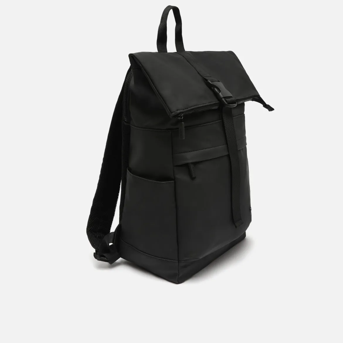 Mochila con solapa en nylon con bolsillo para portátil 15.6 pulgadas