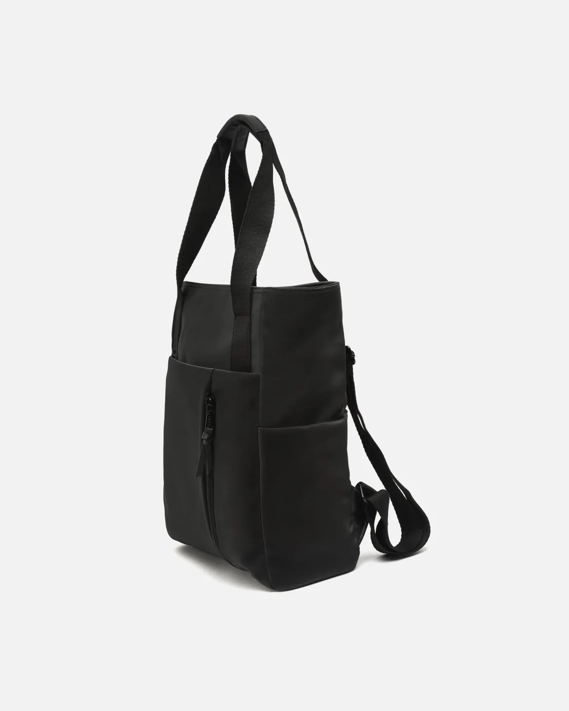 Mochila grande en nylon con bolsillo para portátil (14") y asa de hombro