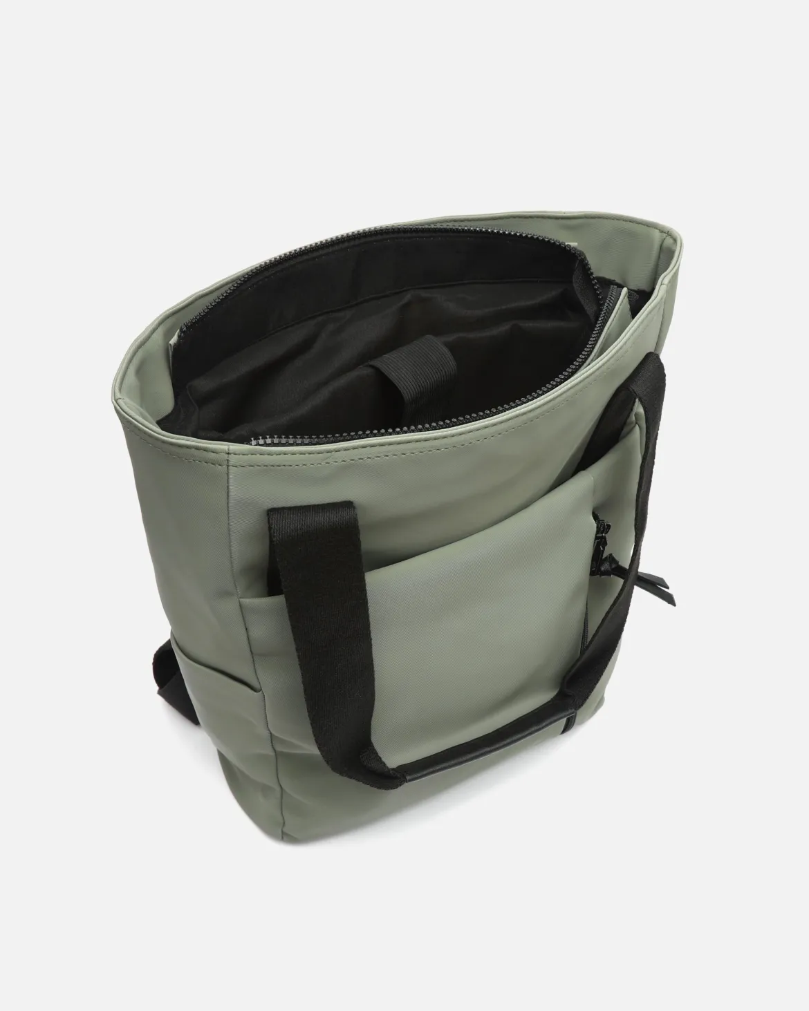 Mochila grande en nylon con bolsillo para portátil (14") y asa de hombro