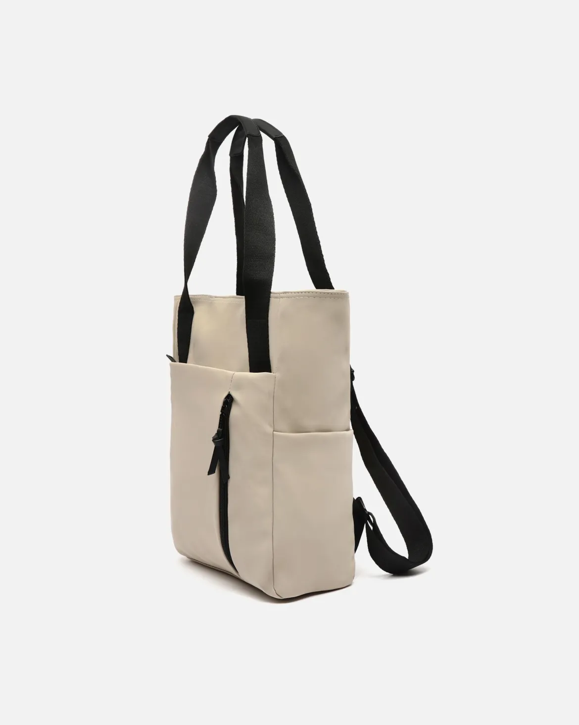 Mochila grande en nylon con bolsillo para portátil (14") y asa de hombro