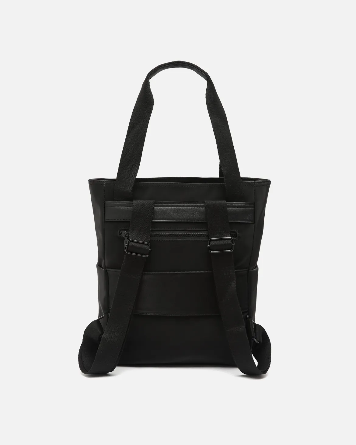Mochila grande en nylon con bolsillo para portátil (14") y asa de hombro